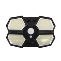 Importclick - Foco Lámpara Pared Sensor Movimiento Solar 180Led Cob/Led