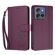 thumbnail image 3 of Funda Cartera Trébol para Motorola Edge 60 Neo con Ranuras Tarjetas y Carga Inalámbrica Violeta, 3 of 6