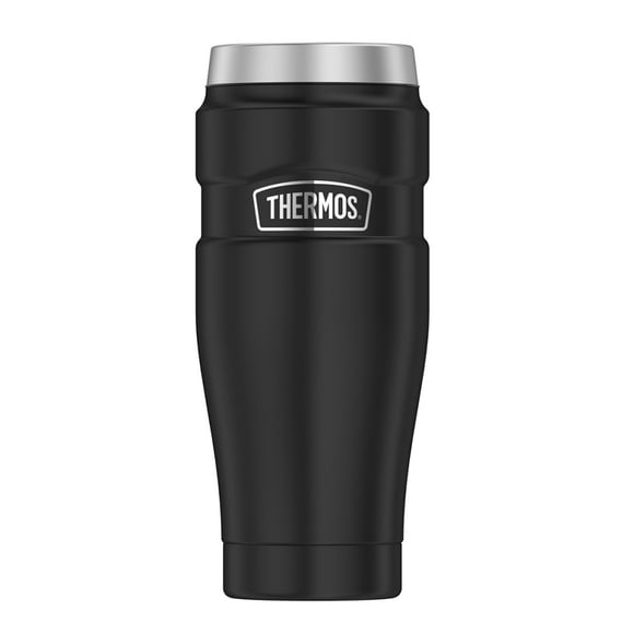 THERMOS TERMO MUG 470ML ACERO INOX NEGRO MATE
