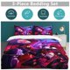 thumbnail image 5 of Hazbin Hotel Helluva Boss Bedding Set Duvet Cover Comfortable and Lightweight Cartoon Bedding 3 Piece Bed Set, 5 of 5