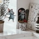 thumbnail image 2 of 1 Sheet Mice 3D Wall Stickers, Wall Art Stickers For Living Room Bedroom Decor Kitchen Wall Decal Wall Corner Stickers Romantic Creative Wall Stickers Funny Cute Cartoon Mouse Cave Wall Stickers, 2 of 2