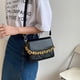 thumbnail image 5 of Bolsos cruzados para mujer, bolso de hombro pequeño con correa de cadena, bolso de mano, 5 of 6