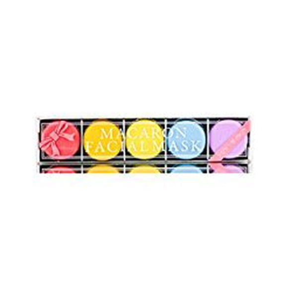 Máscara facial Hanaka Macaron, 10 unidades, calidad japonesa First Queen's