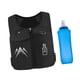 thumbnail image 4 of Chaleco de hidratación, bolsa para deportes al aire libre, mochila ligera y transpirable, suministros para el día a día, mochila para correr, trotar y Negro con botella, 4 of 5