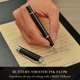 thumbnail image 4 of Pluma rollerball BEILUNER 14 cm Negro con detalle plateado, 4 of 8