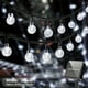 thumbnail image 1 of 1 Packs 64FT 100 LEDs IP65 Crystal Globe Solar String Lights, Outdoor Waterproof Solar Outdoor Lights, With 8 Lighting Modes, Halloween Decorations Lights Outdoor, For Garden Tree Patio Party Christma, 1 of 5