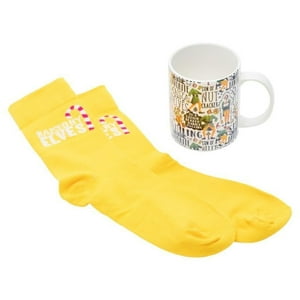 Paladone - Medias Y Taza De Elf Mug And Socks