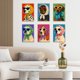 thumbnail image 2 of Pintura por Números GEEHEIY Pack de 6 Pinturas de Perro 20x25 cm, 2 of 7