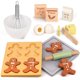 thumbnail image 1 of Set de Horneado de Galletas de Jengibre de Madera Pillowhale – 18 Piezas, 1 of 7