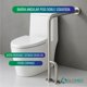 thumbnail image 2 of Barra De Seguridad Baño Angular Muro-Piso Doble Izquierda, 2 of 4