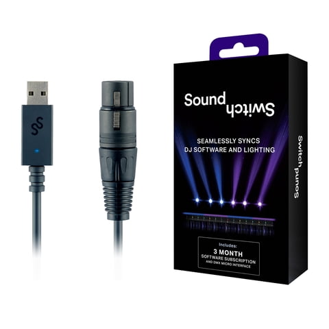 Interfaz Dmx Soundswitch Micro Ultracompacta Usb A Dmx