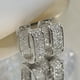 thumbnail image 4 of Gorgeous 18k Gold Plated CZ Hoop Earrings - Perfect for Women & Girls Daily Wear!, 4 of 4