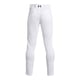 thumbnail image 2 of Pantalón de béisbol Under Armour Utility para niños, blanco/negro, talla M, 2 of 3