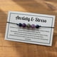 thumbnail image 5 of Seven Chakra Stone Bracelet - Yoga Meditation Anxiety Relief Jewelry Gift with Smooth Round Shape Beads, 5 of 5