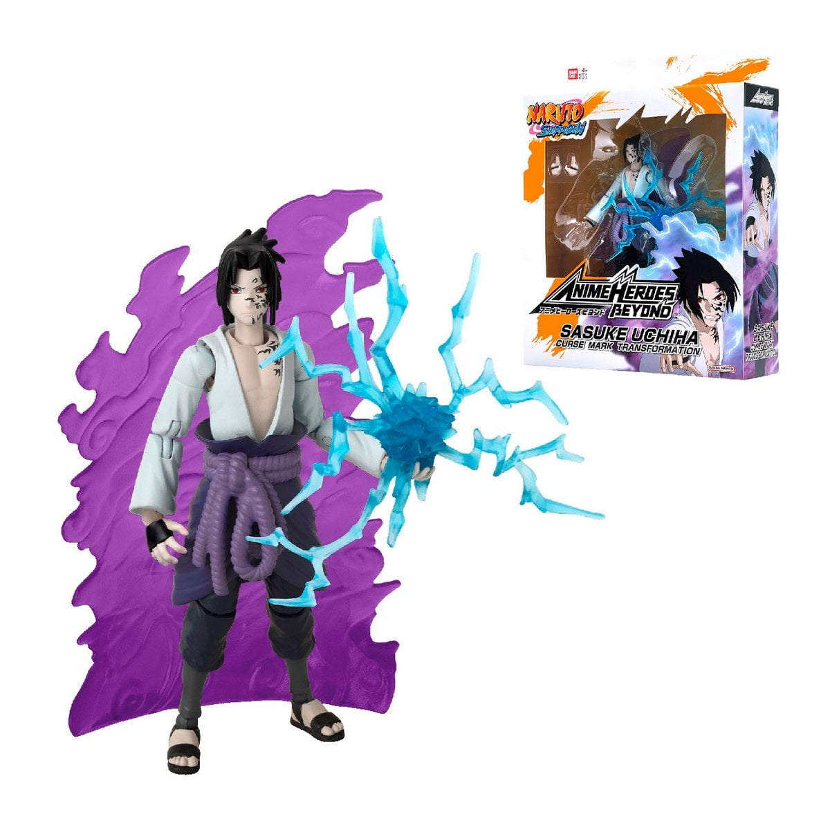 Figura Coleccionable Naruto Uchiha Sasuke 17 Cm Articulada