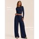 thumbnail image 2 of Trendy Queen Conjunto de descanso de 2 piezas para mujer, moda otoño 2026, 2 of 3