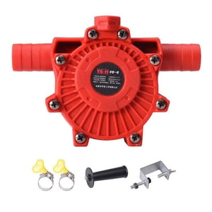 Bothyi - Mini Bomba De Taladro Eléctrico Manual De Velocidad Rápida Para Agua, Aceite, Líquido Estilo Exterior C
