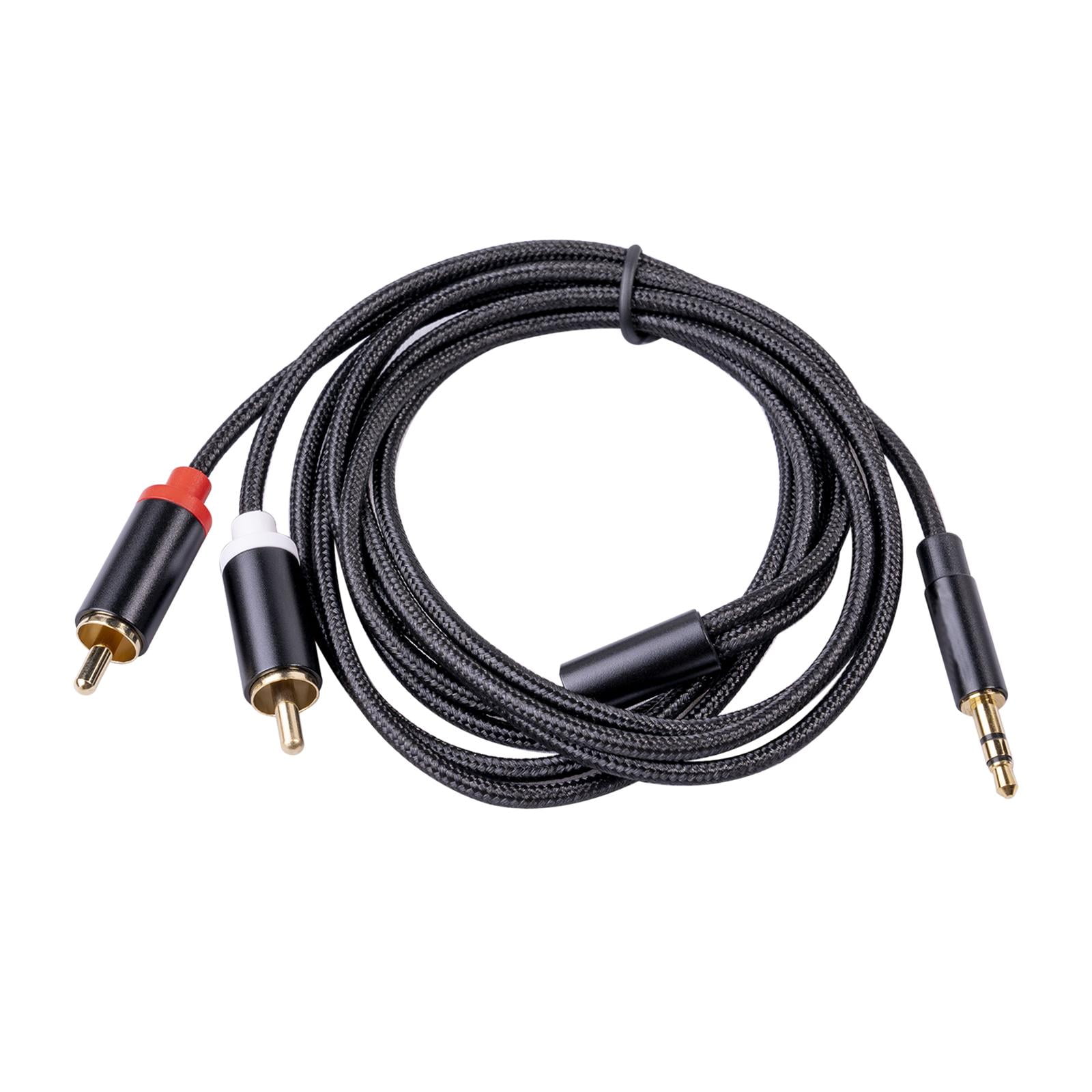 Magideal - 3,5 Mm Y Splitter Aux Para Amplificador De De Sonido De , 1.8m 18 Millones