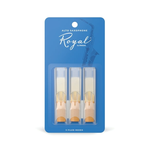 Cañas Saxo Alto 3.0 pack 3 Royal RJB0330 Daddario