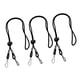 thumbnail image 3 of 1/3 Uds Cordón De Cuello Ajustable Soporte De Correa De Cadena Negro 3 Uds, 3 of 5