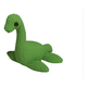 thumbnail image 1 of Figura decoración monstruo del lago Ness tejido, 1 of 3