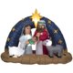 thumbnail image 1 of Belén inflable con forma de gemmy Starry Christmas, 1,5 m de altura, 1 of 5