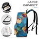 thumbnail image 4 of Piña y Pony-theme Backpack, Campus style schoolbag Bookbag with Adjustable Shoulder Straps And Large Zip Compartment, Unisex Travel Bags.42x30x15cm, 4 of 6