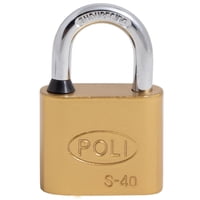 Poli - Candado S 40Mm Br Cj 3 Llaves 157140