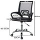 thumbnail image 2 of Silla de oficina ergonómica altura ajustable gira 360° Verde, 2 of 10