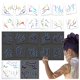 thumbnail image 1 of Tatuaje Temporal Tuoshei 56 Piezas Brillan en la Oscuridad, 1 of 7