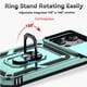 thumbnail image 2 of Funda Resistente Anillo Soporte Xiaomi Redmi 15C Privacidad Cámara Montaje Magnético Verde, 2 of 6