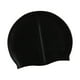 thumbnail image 5 of Gorro De Natación De Color Puro, Gorro De Natación De Silicona Para Deportes Acuáticos, Navegación, Pelo Largo, Negro, 5 of 5