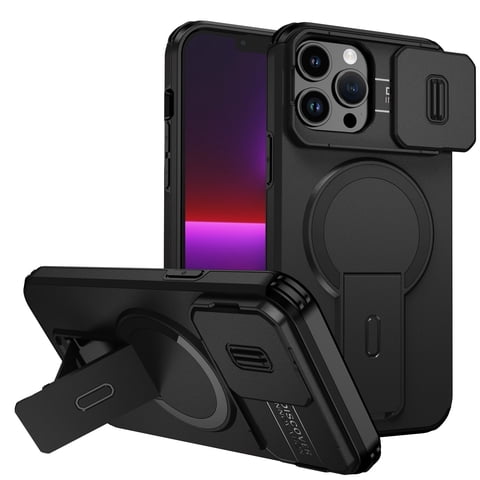 Funda Foxdock Para Iphone 13 Pro Max – Magnética Antigolpes Con Soporte Y Protección Doble
