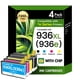 thumbnail image 1 of Paquete combinado de cartuchos de tinta VICTONER 936XL 9125e 936 para HP, 1 of 8