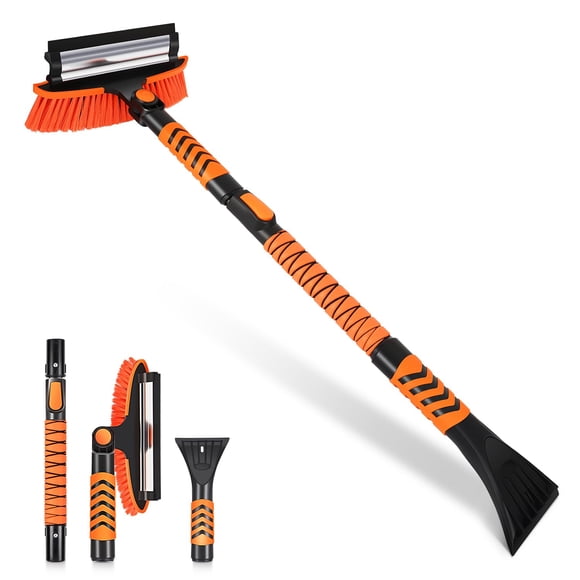 Snow Brush DNA MOTORING TOOLS-00376 110 cm con rascador de hielo