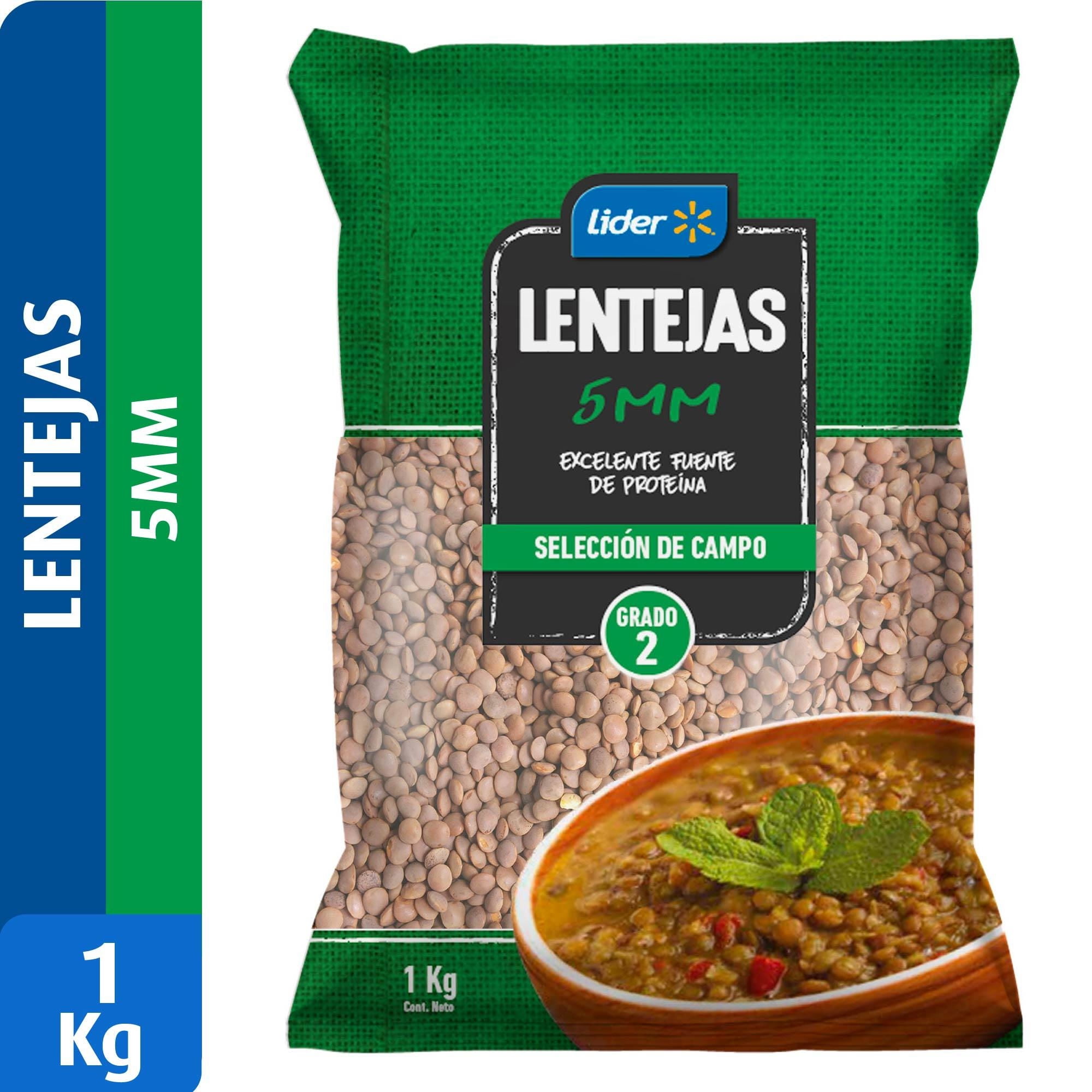 Lentejas 5 Mm Bolsa 1 Kg Lider