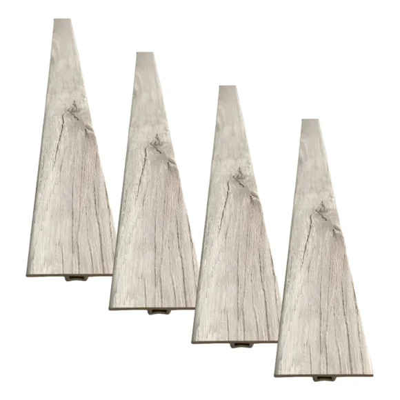 Pack 4 Cubrejunta Unión Piso Spc 2.4m Silverton