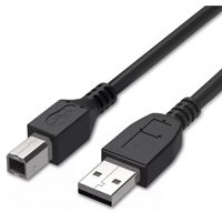 Gen - Cable Datos Usb Impresora Hp Laser 107A 135A 137 M111A M111W Negro