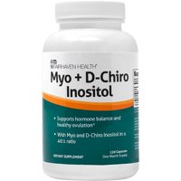 Suplemento Fairhaven Health Myo + D-Chiro Inositol 120 Cápsulas