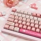 thumbnail image 4 of Keycaps COOMICKEY 134 teclas PBT rosa melocotón MX Switch, 4 of 7