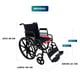 thumbnail image 2 of Silla De Ruedas Estándar Plus Desmontable Abatible, 2 of 12