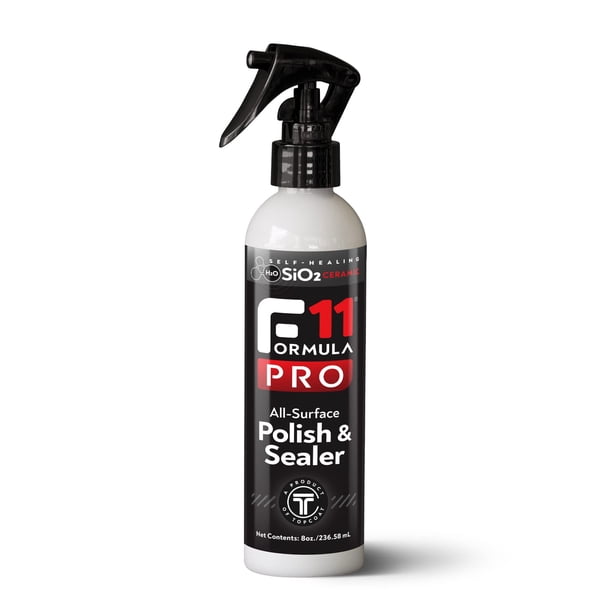 Botella pulverizadora para todas las superficies TopCoat F11PRO de 240 ml para pulir y sellar