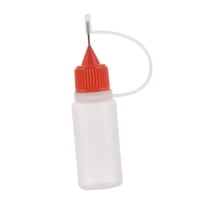 Magideal - Contenedor De Botellas De Pegamento Con Punta De Precisión, Botellas Vacías Para Exprimir Líquidos, Botella Exprimible Para Pintura Al Óleo Acrílica, , Rojo