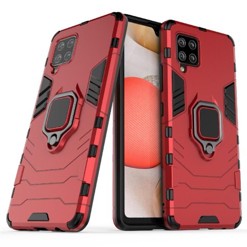 Foxdock Funda Antigolpes Para Samsung Galaxy A42 5G – Protección Total Con Soporte Y Diseño Robusto