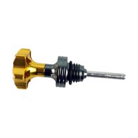 Magideal - Tapa De Varilla De Nivel De Aceite De Motor Genérica Para Motocicleta De 125 Cc, Repuesto Universal Profesional Dorado