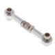 thumbnail image 1 of varilla de tracción de la varilla de dirección de aluminio para hsp 94122 94123 1/10 rc car silver, 1 of 5