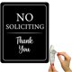 thumbnail image 1 of Letrero de "No Solicitar" All Hung Up 10x13 cm Negro, 1 of 8