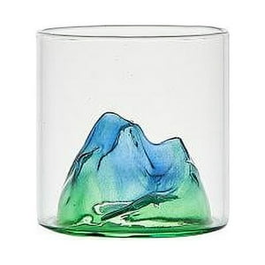 Genérico - Taza De Té Creativa De Copa De Vino De Estilo Montañés Para Entretenimiento, Regalos Para Hombre, Vert Hills