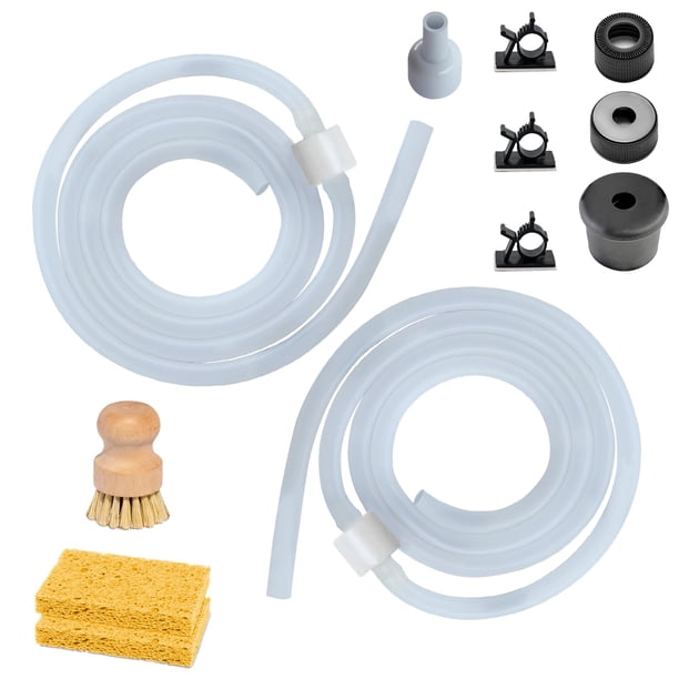 Tubo de extensión para dispensador de jabón para fregadero NVMTUUO, 120 cm, paquete de 2
