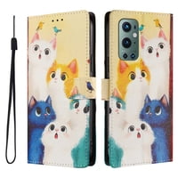 Foxdock Funda Tipo Cartera Para Oneplus 9 Pro Con Soporte Y Correa – Diseño De Patrones Lindos